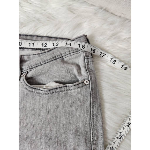 Levis Womens Demi Curve Slim Skinny Jeans Gray Stretch Light Wash Womens 11 / 30 - Picture 3 of 7